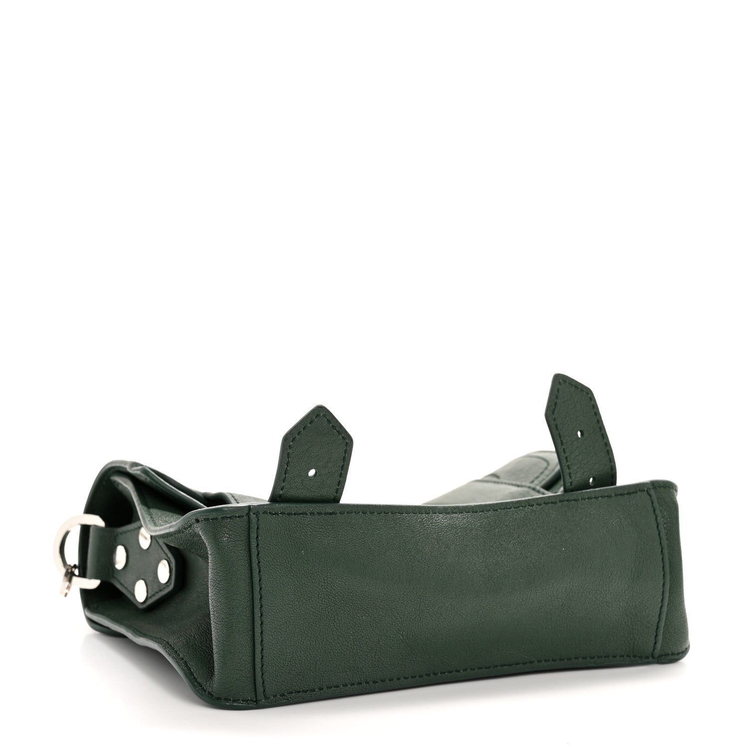 Proenza Schouler Lambskin Mini PS1 Satchel Forest Green 4 of 12