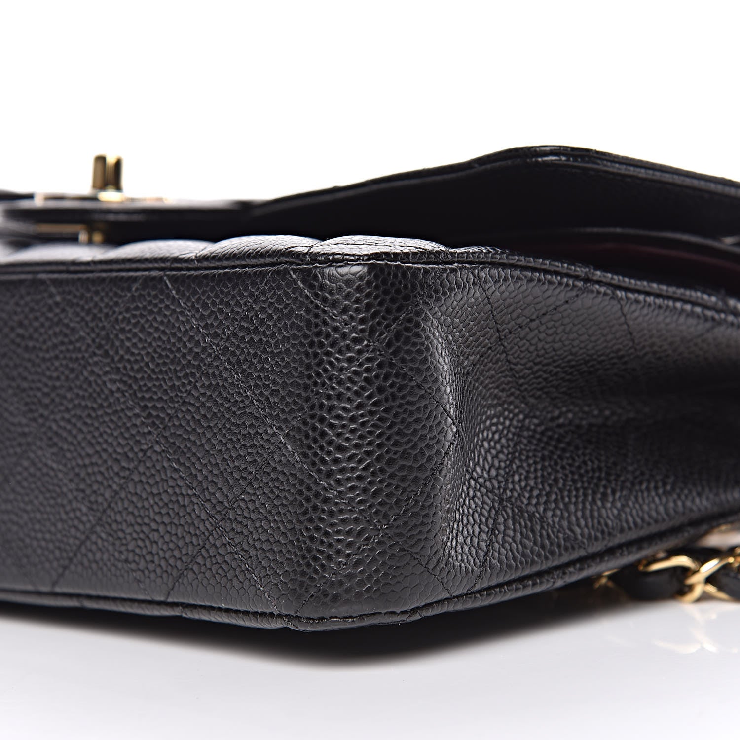 Chanel Caviar Quilted Medium Double Flap Black 9 of 9