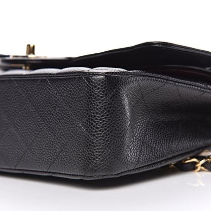 Chanel Caviar Quilted Medium Double Flap Black 9 of 9