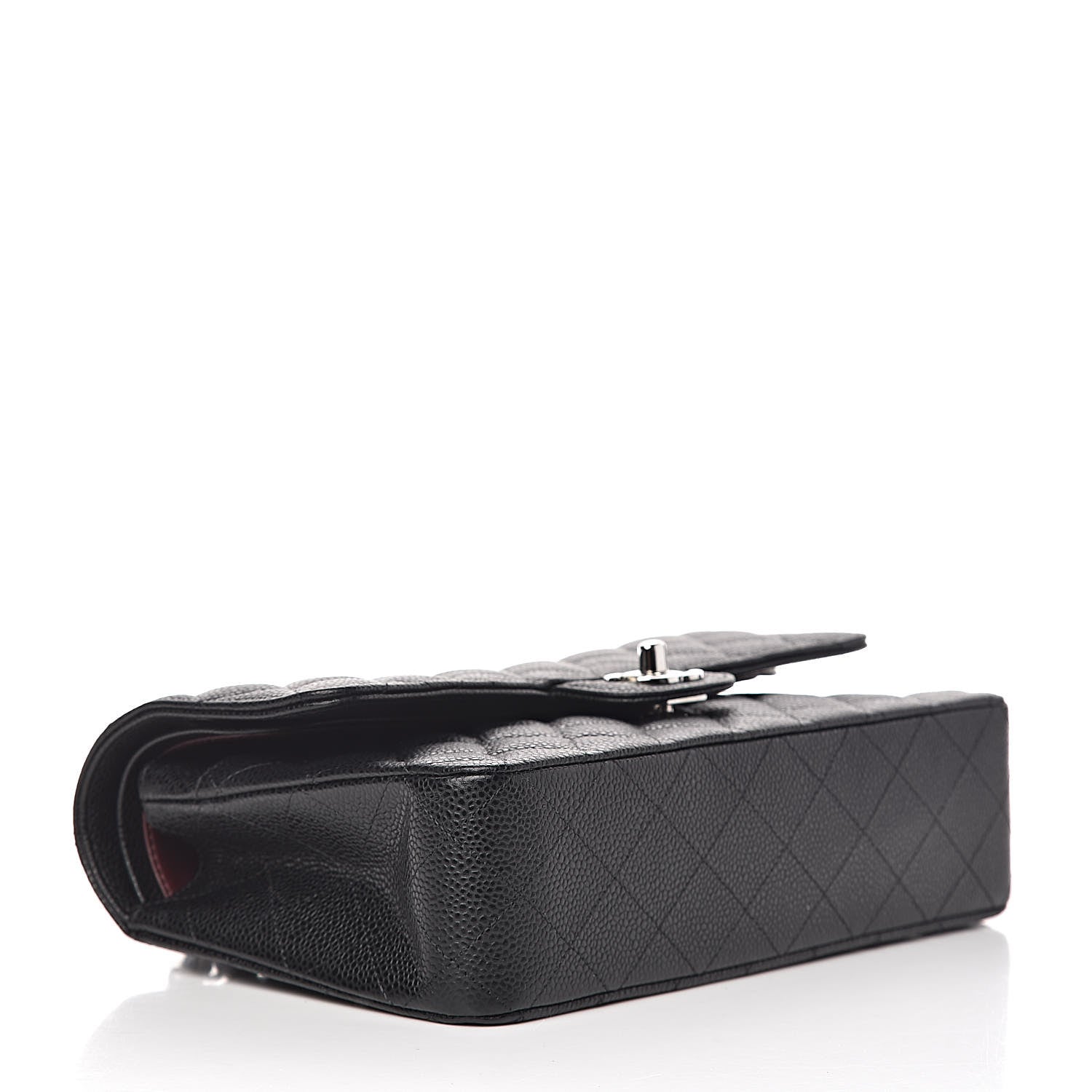 Chanel Caviar Quilted Medium Double Flap Black 4 of 10