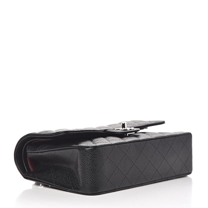 Chanel Caviar Quilted Medium Double Flap Black 4 of 10