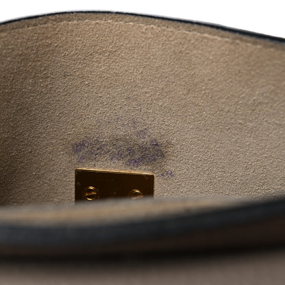 Chloe Grained Lambskin Mini Drew Shoulder Bag Motty Grey 9 of 9