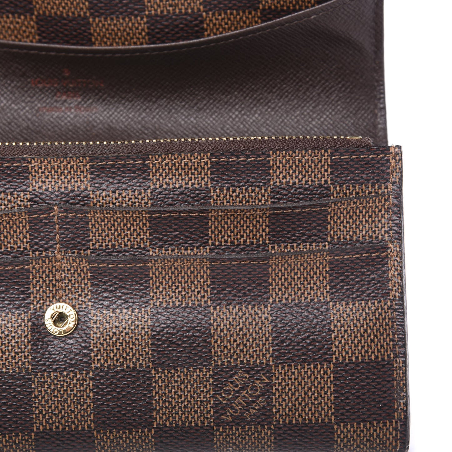 Damier Ebene Emilie Wallet