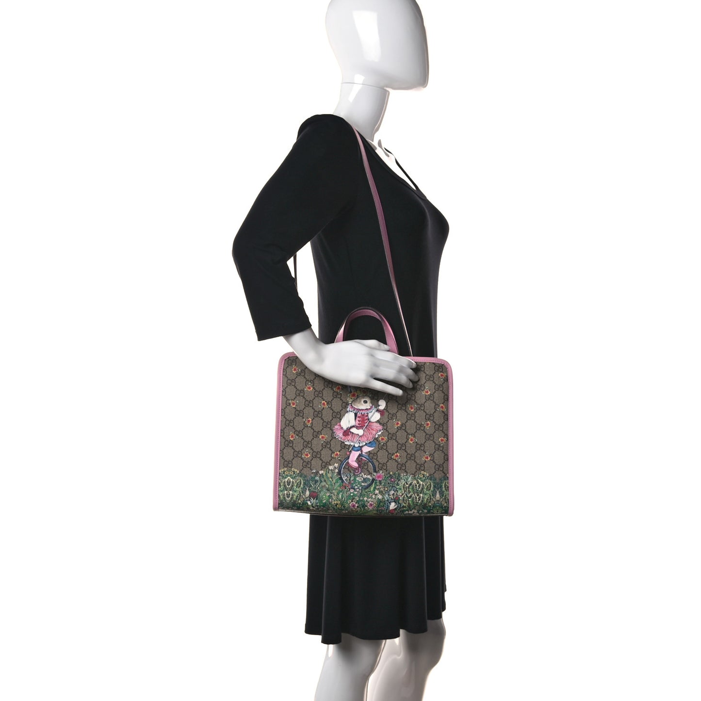 X YUKO HIGUCHI GG Supreme Monogram Childrens Tote Pink