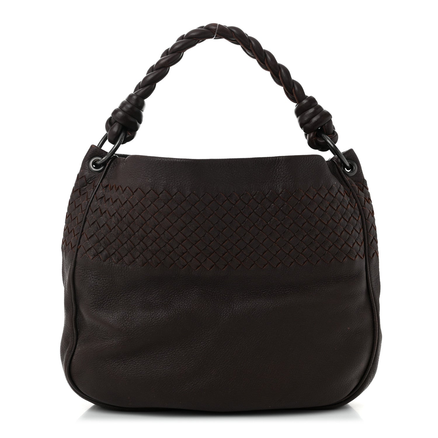 Bottega Veneta Cervo Intrecciato Shoulder Bag Ebano 1 of 13