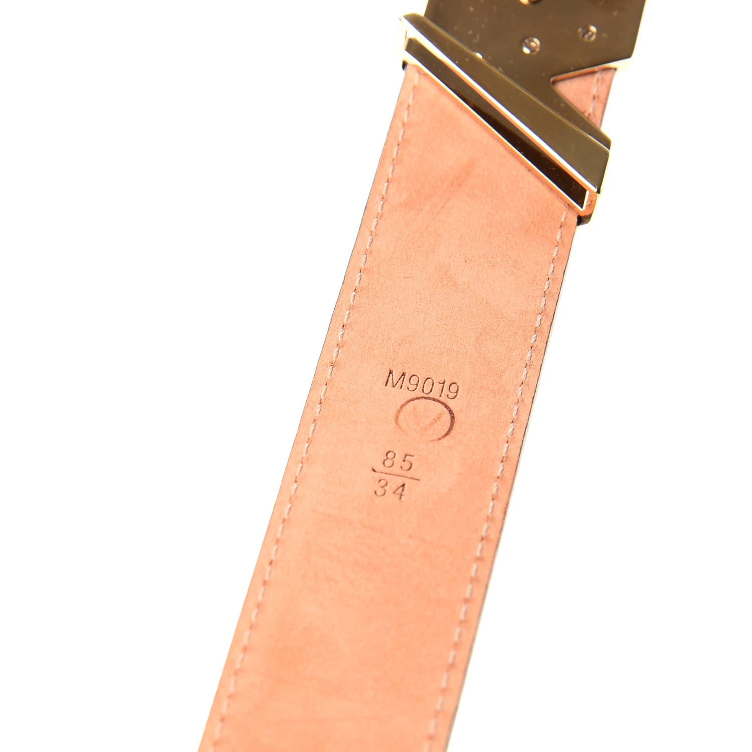 Louis Vuitton Monogram Essential V Belt 85 34 6 of 6