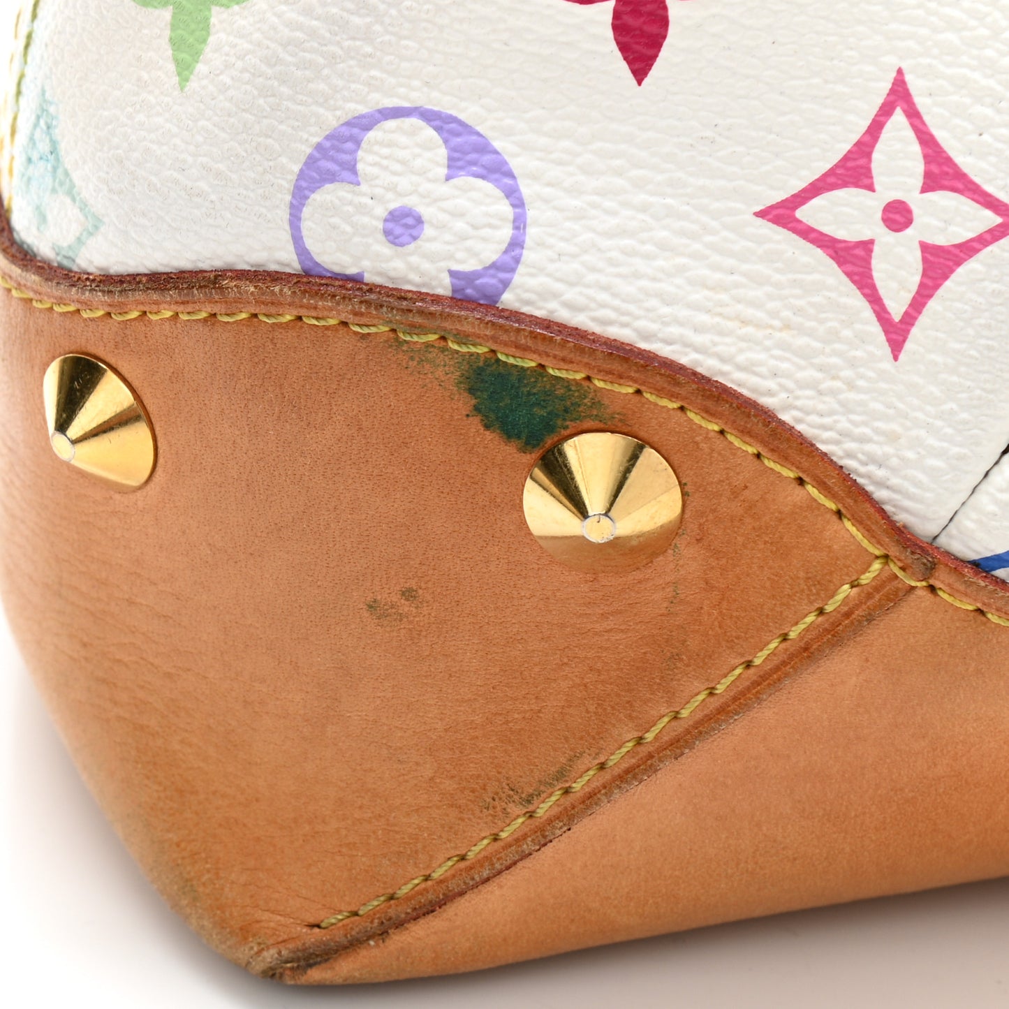 Monogram Multicolor Judy MM White