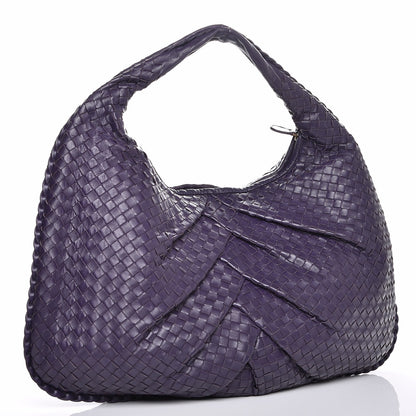 Bottega Veneta Nappa Intrecciato Pleated Large Veneta Hobo Turbolence 3 of 8