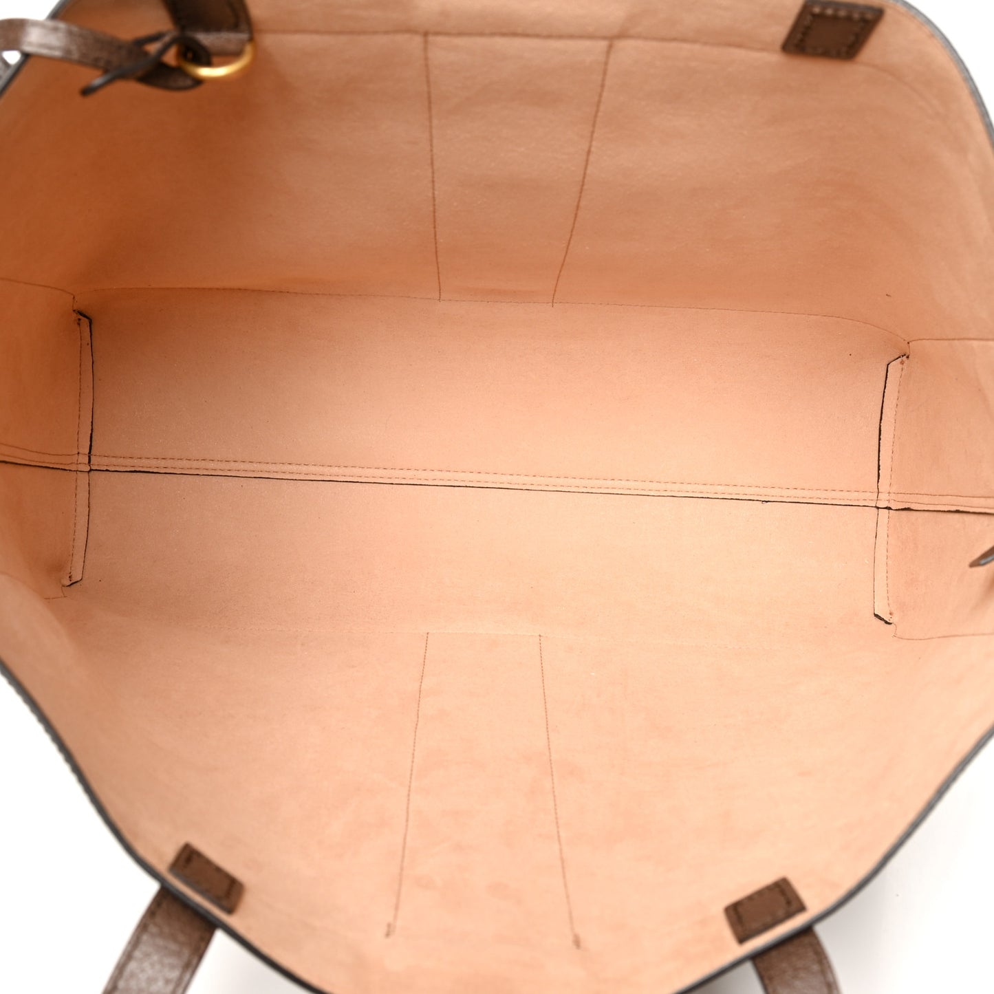 GG Supreme Monogram Web Ophidia Tote Brown