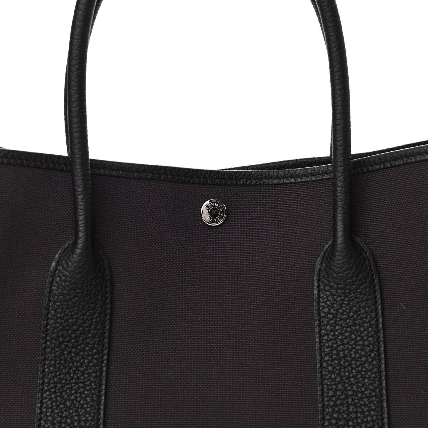 Toile Negonda Garden Party Tote 36 MM Prunoir Black