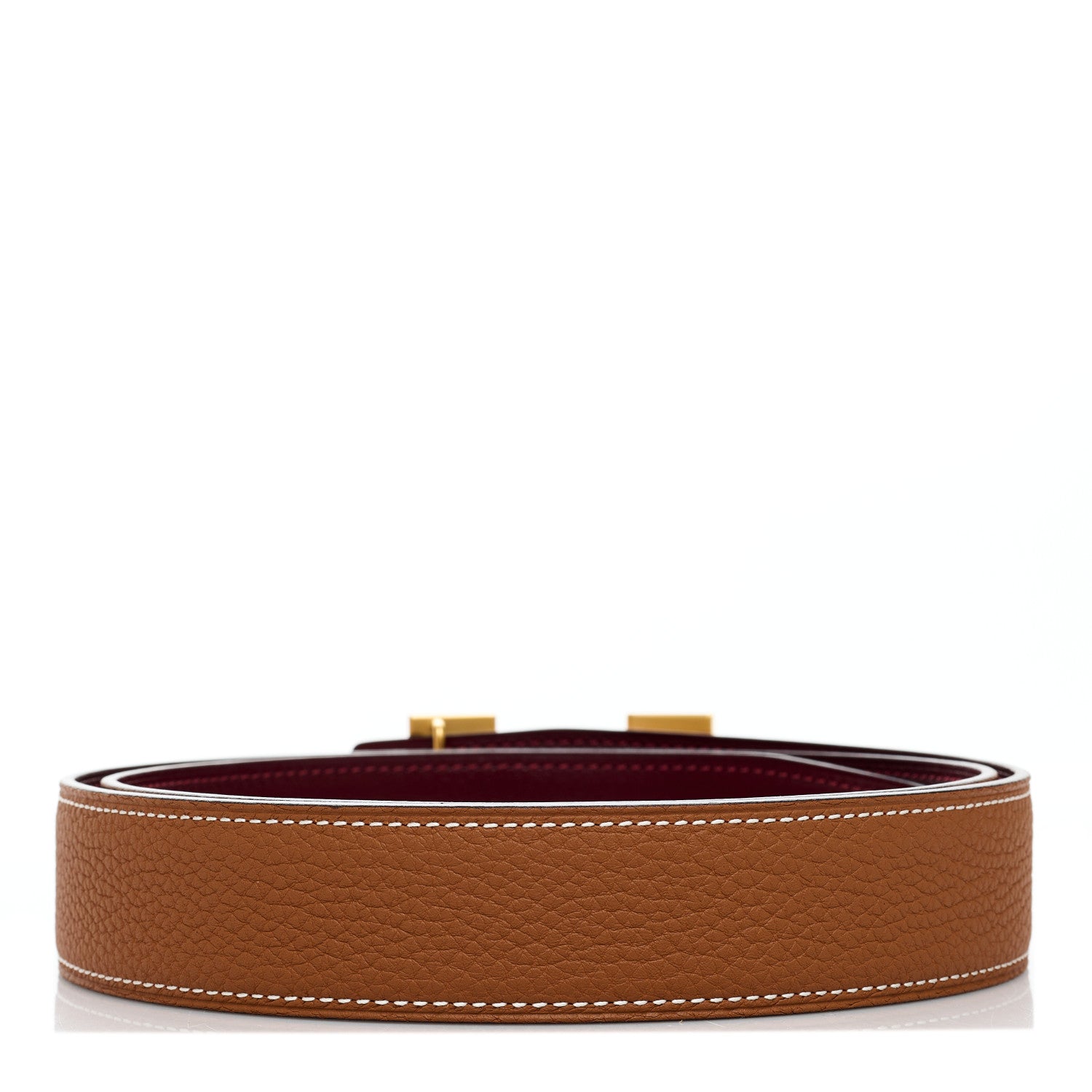 Hermes Swift Togo 32mm H Belt 90 36 Gold Rouge H 2 of 8