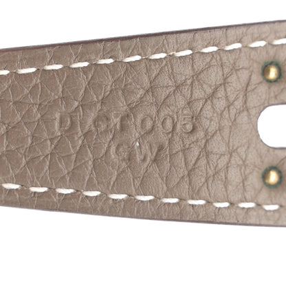 Hermes Taurillon Clemence Lindy 30 Etoupe 7 of 11