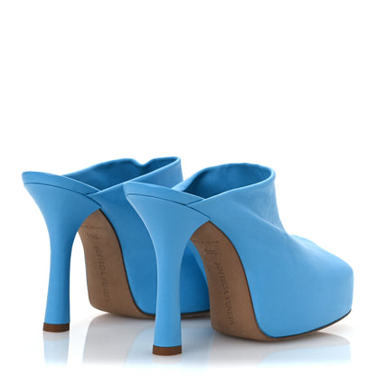 Bottega Veneta Stretch Nappa The Bold Mules 36.5 Sky Blue 5 of 12