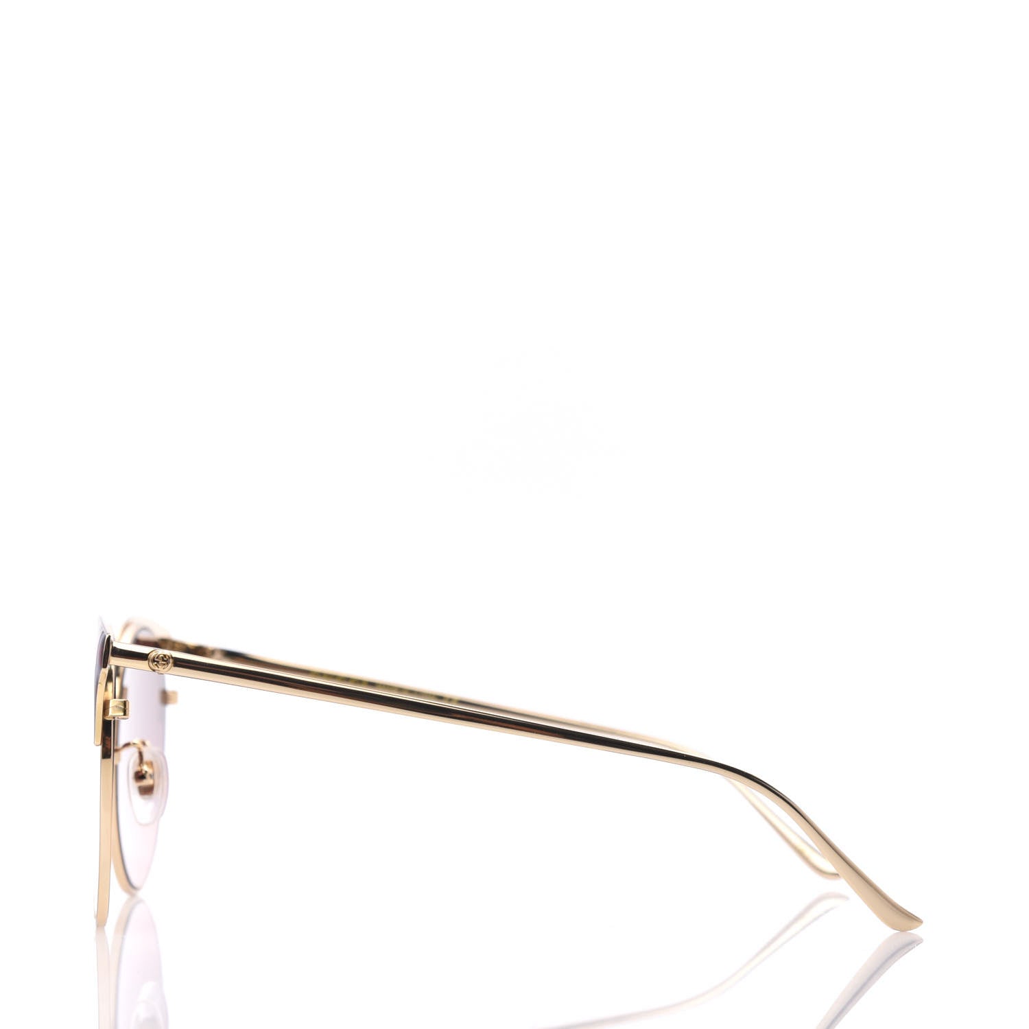 Gucci Cat Eye Sunglasses GG0402SK Red Gold 3 of 8