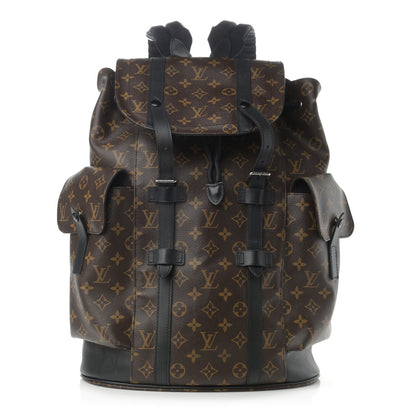 Louis Vuitton Monogram Macassar Christopher PM Backpack 1 of 14