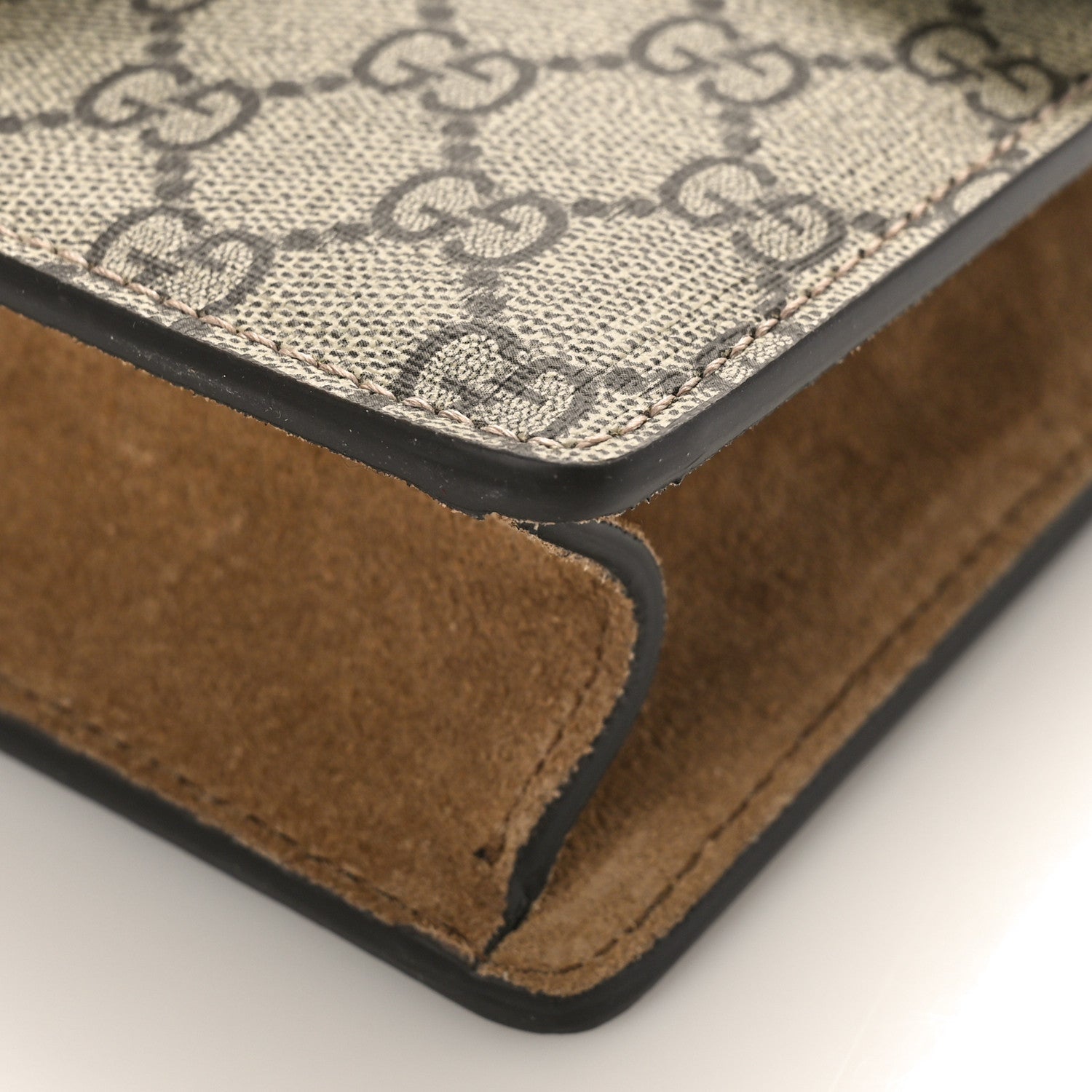 Gucci GG Supreme Monogram Mini Dionysus Shoulder Bag Taupe 8 of 10