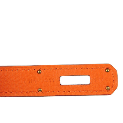 Hermes Togo Birkin 30 Orange 11 of 23