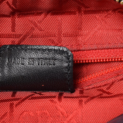 Christian Dior Lambskin Cannage Medium Lady Dior Black 7 of 12