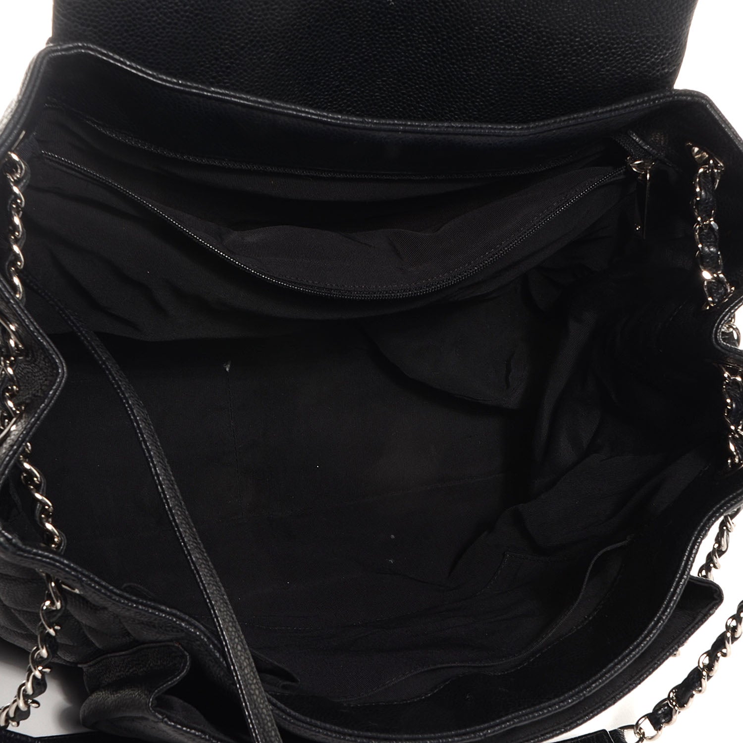 Chanel Caviar Quilted Flap Tote Black 5 of 8