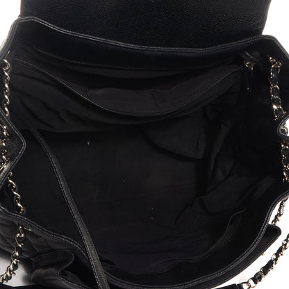 Chanel Caviar Quilted Flap Tote Black 5 of 8