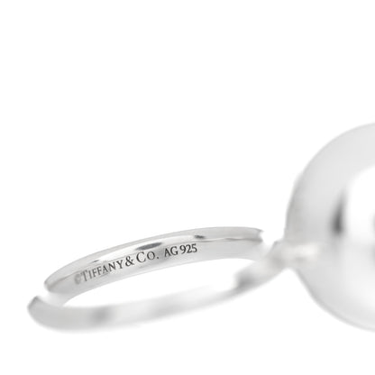 Tiffany Sterling Silver 15.75mm HardWear Ball Ring 49 5 5 of 6