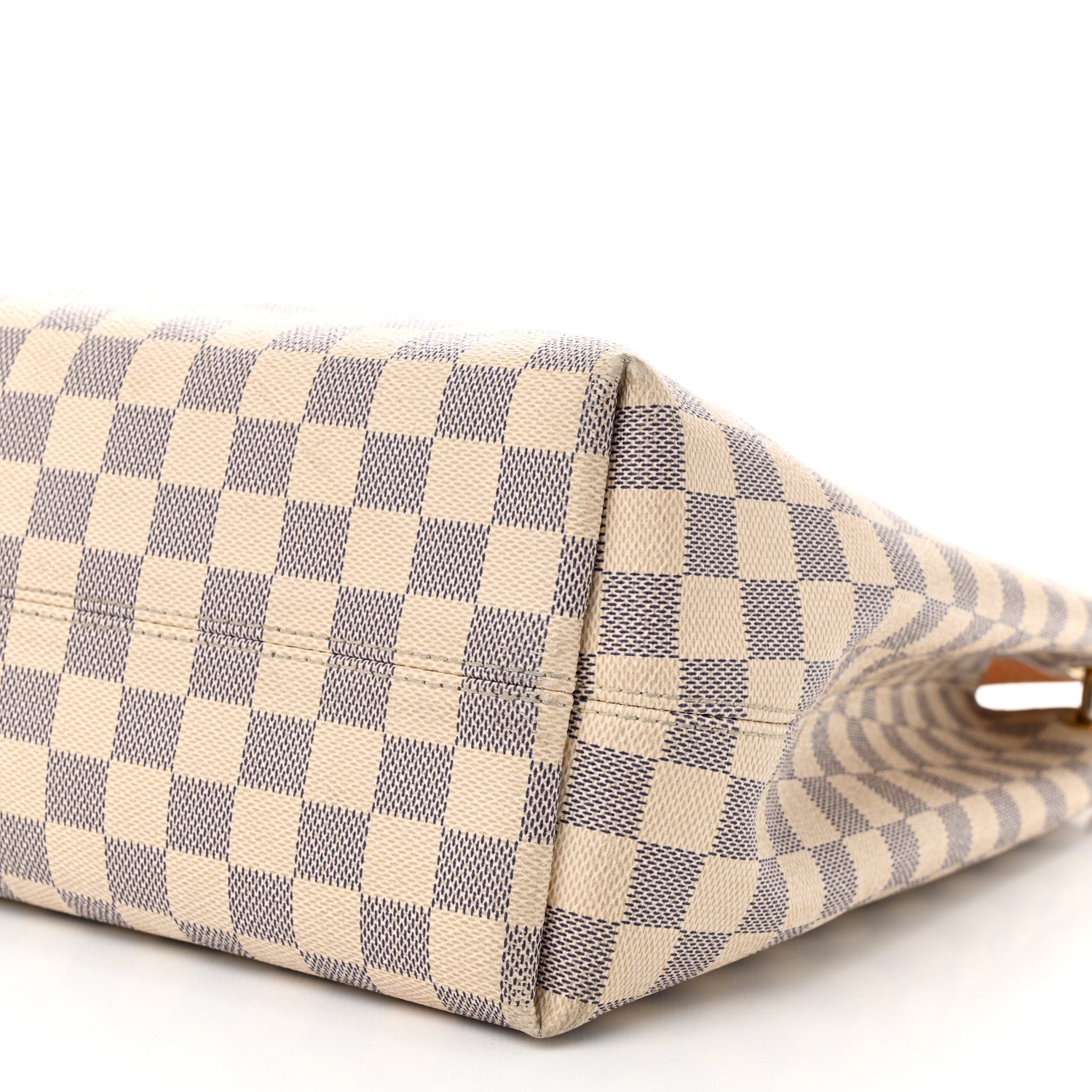 Louis Vuitton Damier Azur Graceful MM Rose Ballerine 10 of 12