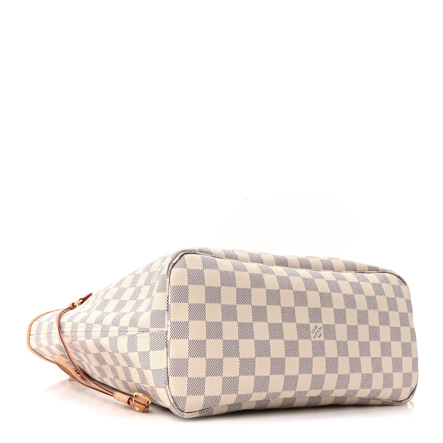 Louis Vuitton Damier Azur Neo Neverfull MM Rose Ballerine 3 of 8