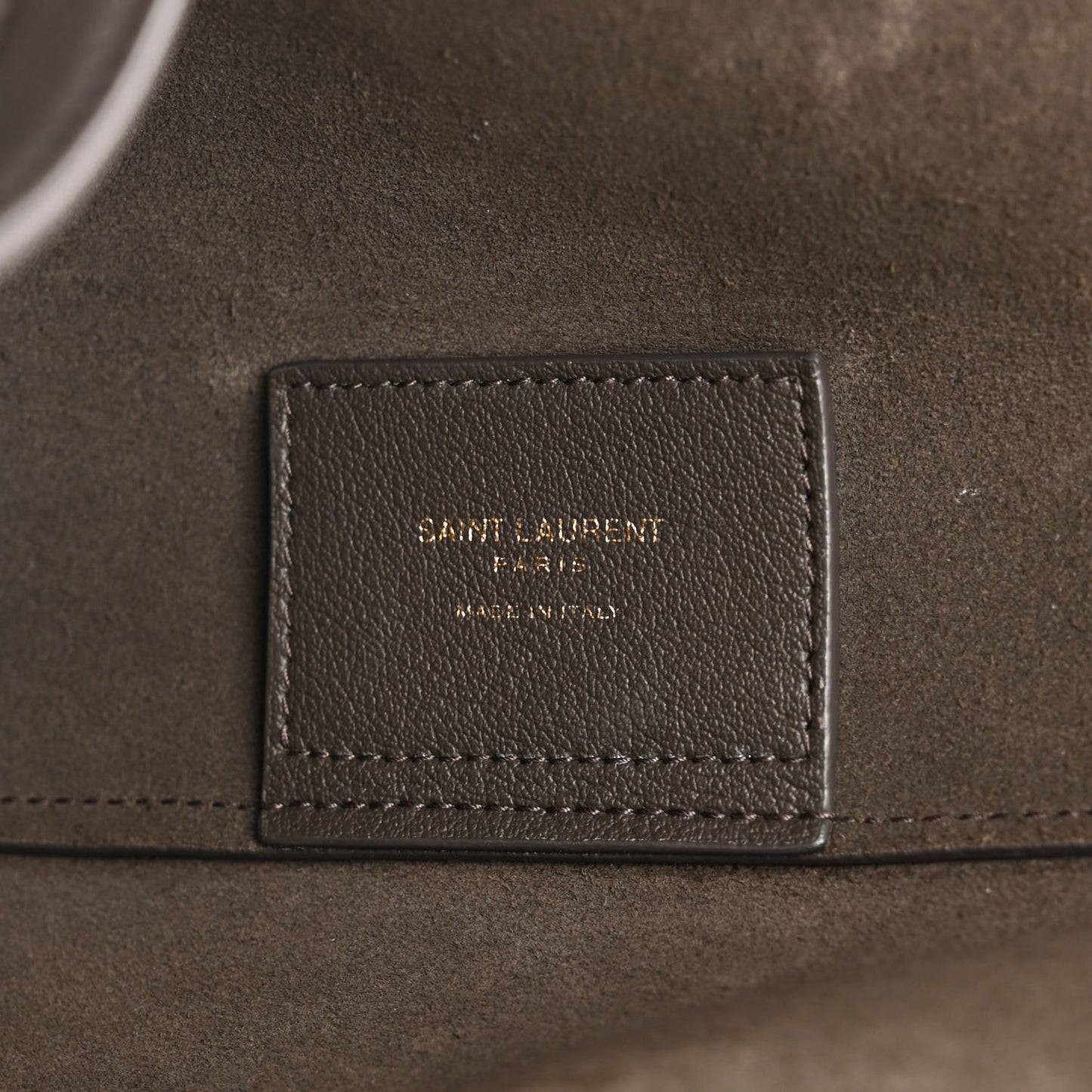Calfskin Large Shopping Tote Fog