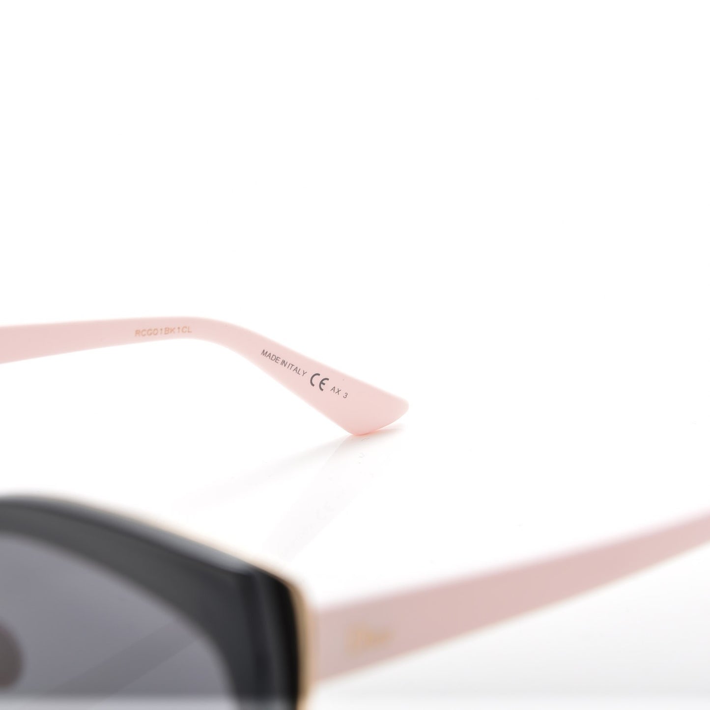 Acetate Diorific Sunglasses Black Pink