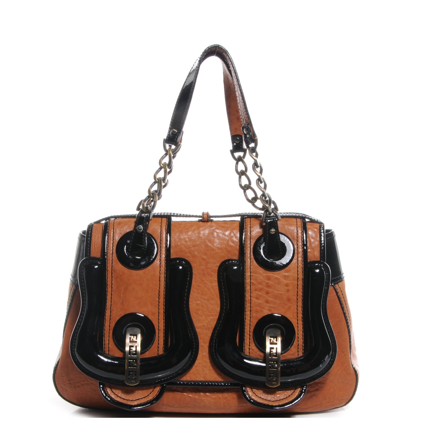 Nappa Patent B Bag Osso Black