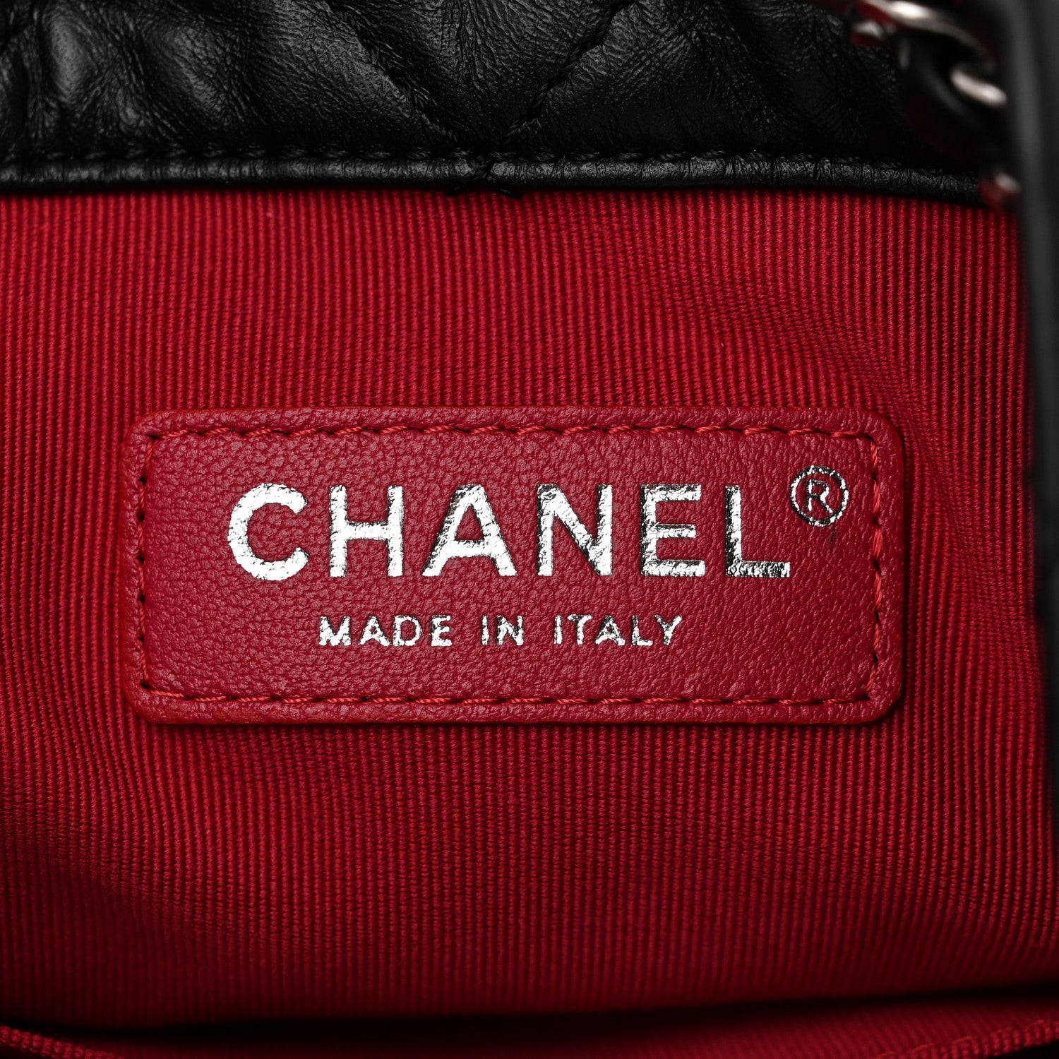 Chanel Aged Calfskin Quilted Small Gabrielle Backpack Black 6 of 10