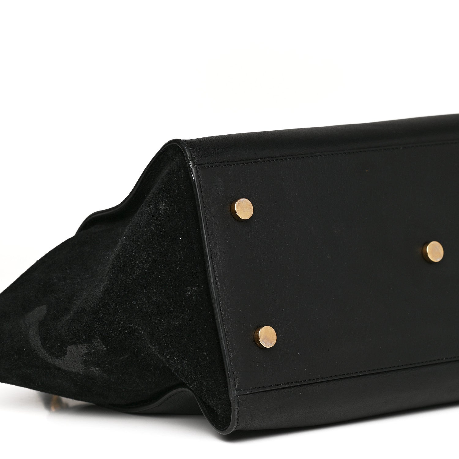 Saint Laurent Calfskin Small Monogram Downtown Cabas Black 8 of 13
