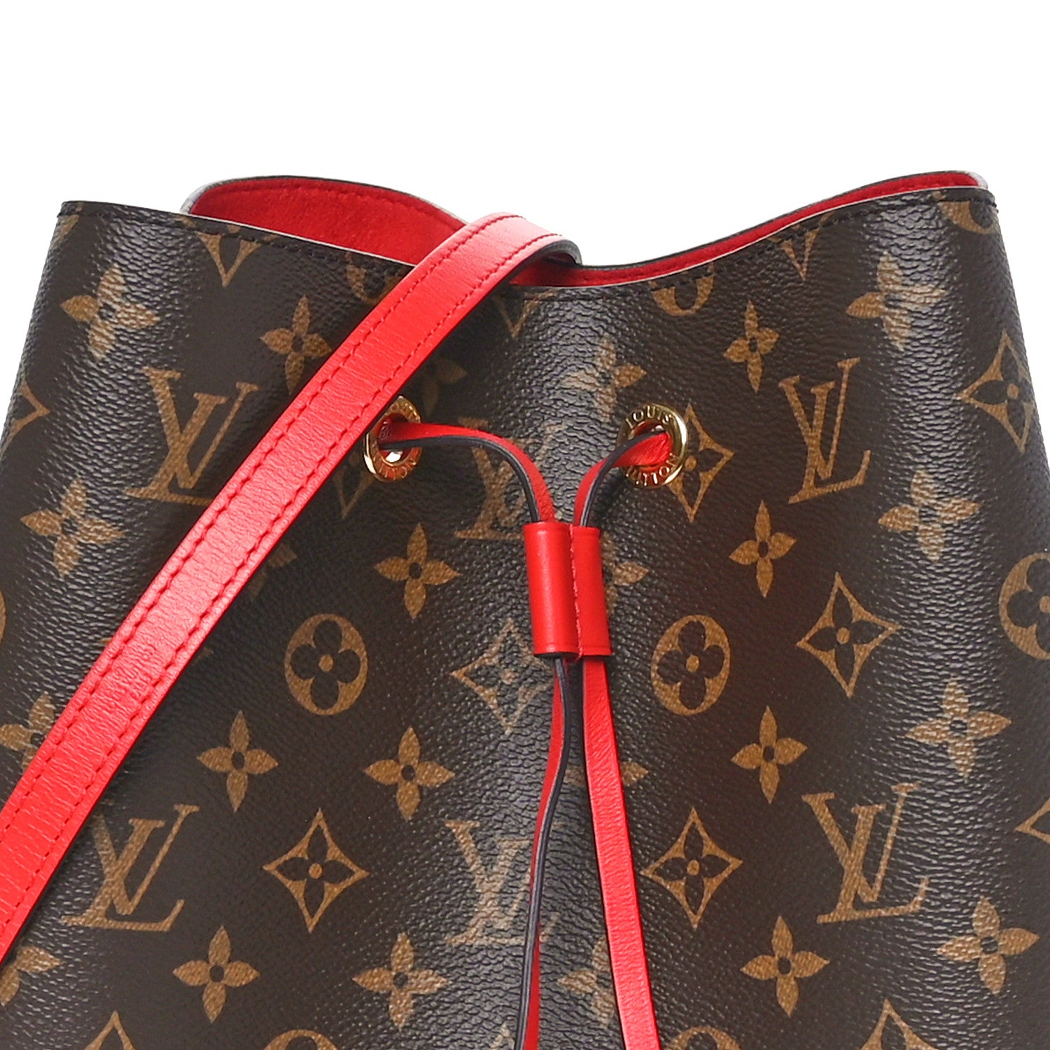 Louis Vuitton Monogram Neonoe MM Coquelicot 7 of 9