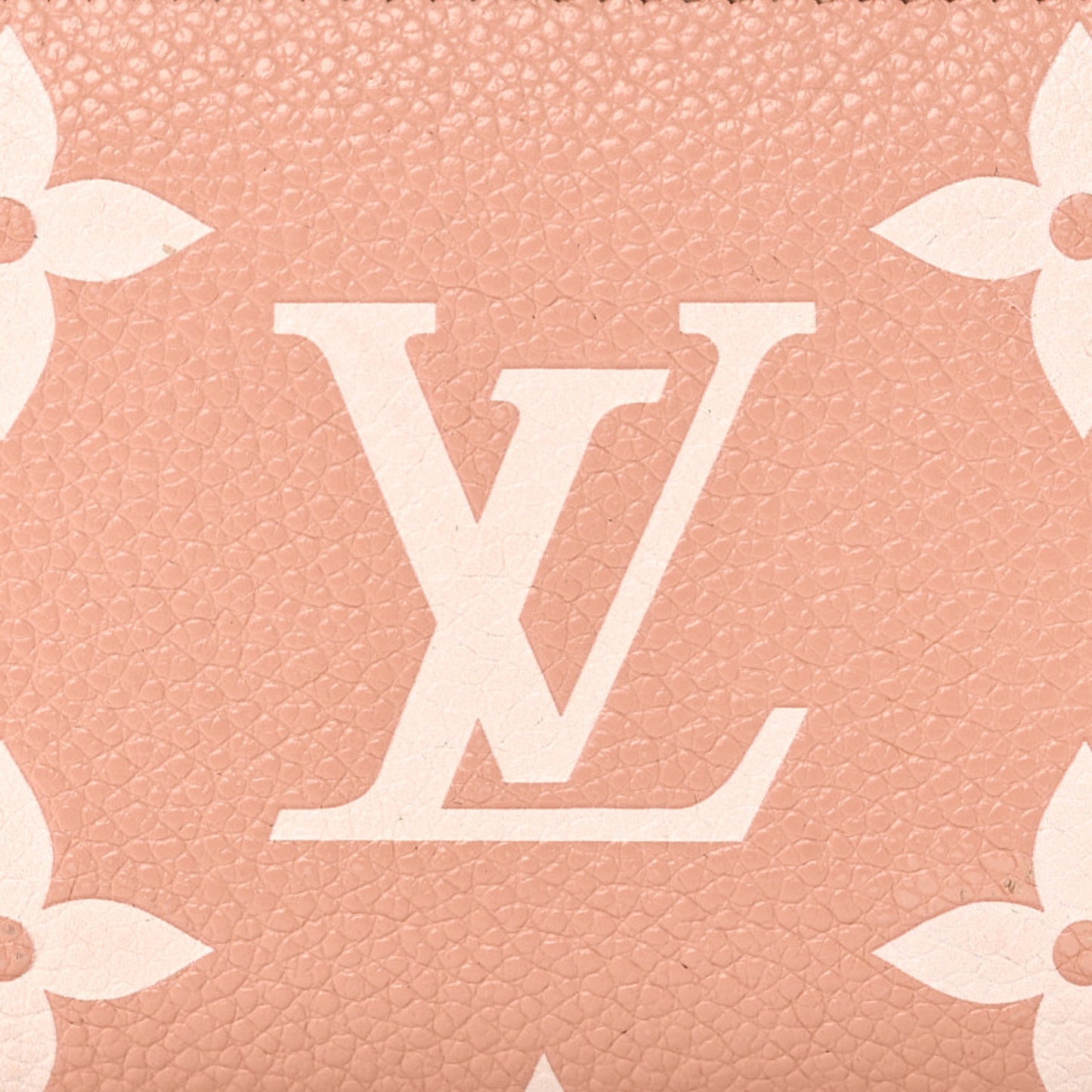 Empreinte Monogram Giant Clea Wallet Rose Trianon Creme