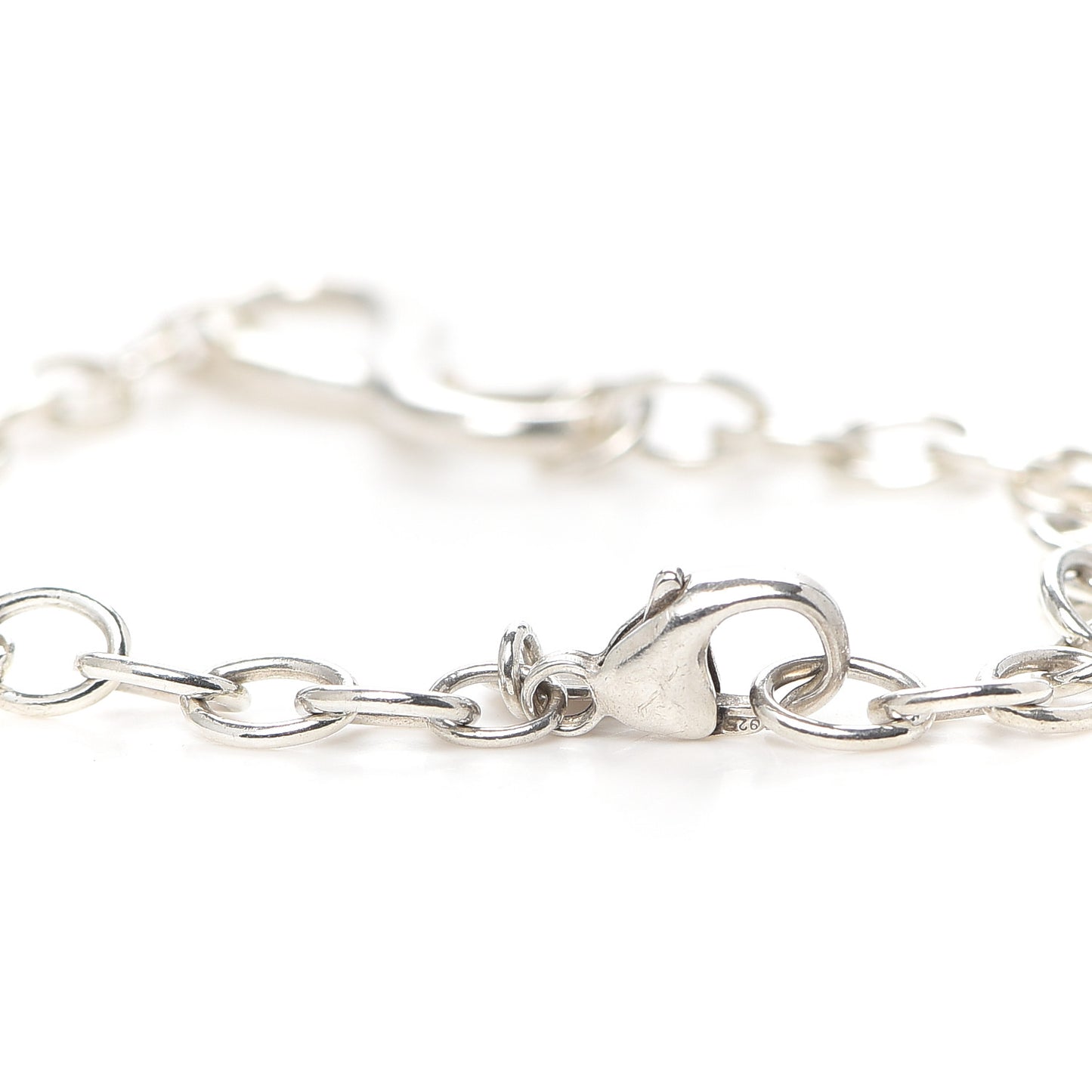 Sterling Silver Infinity Chain Bracelet