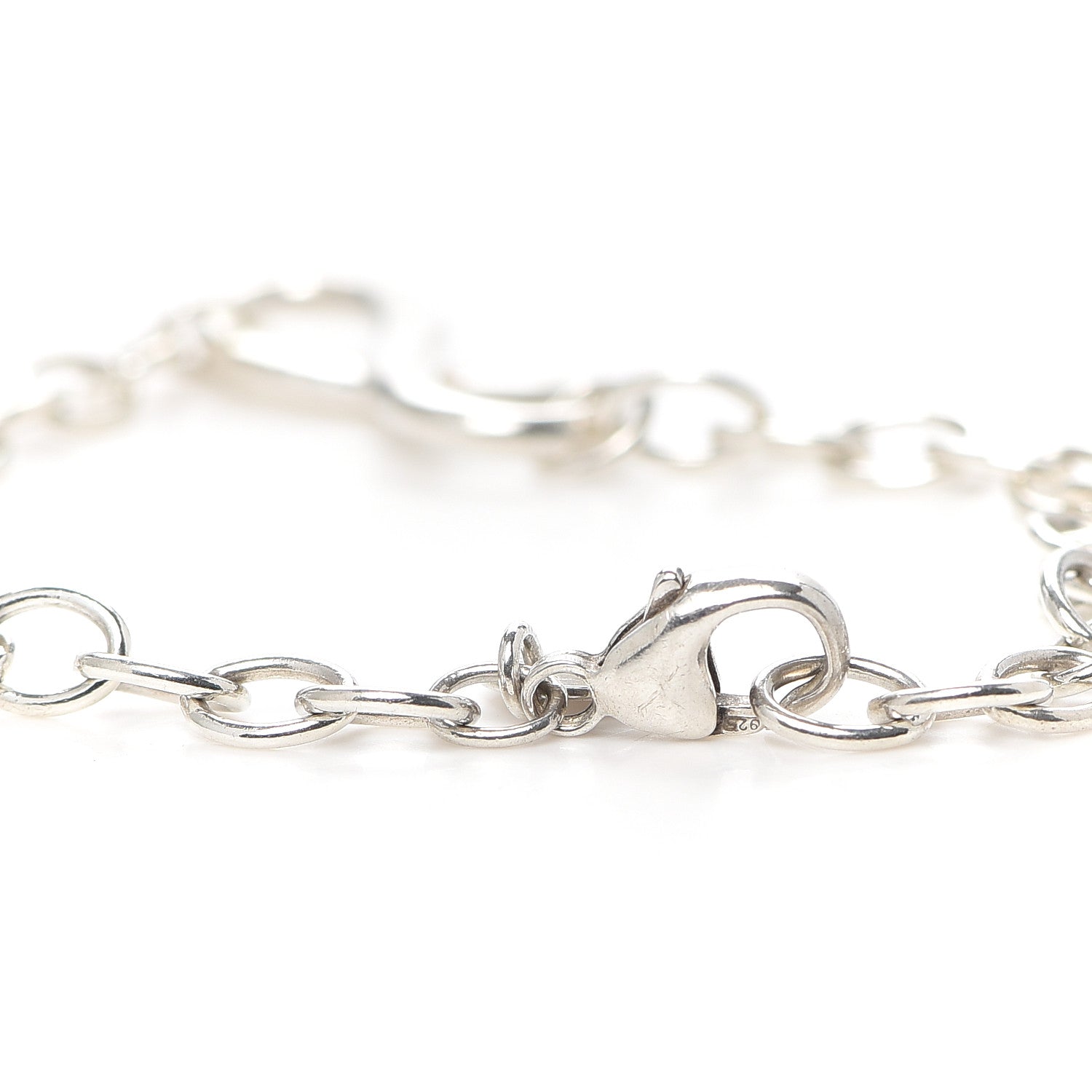 Tiffany Sterling Silver Infinity Chain Bracelet 4 of 6