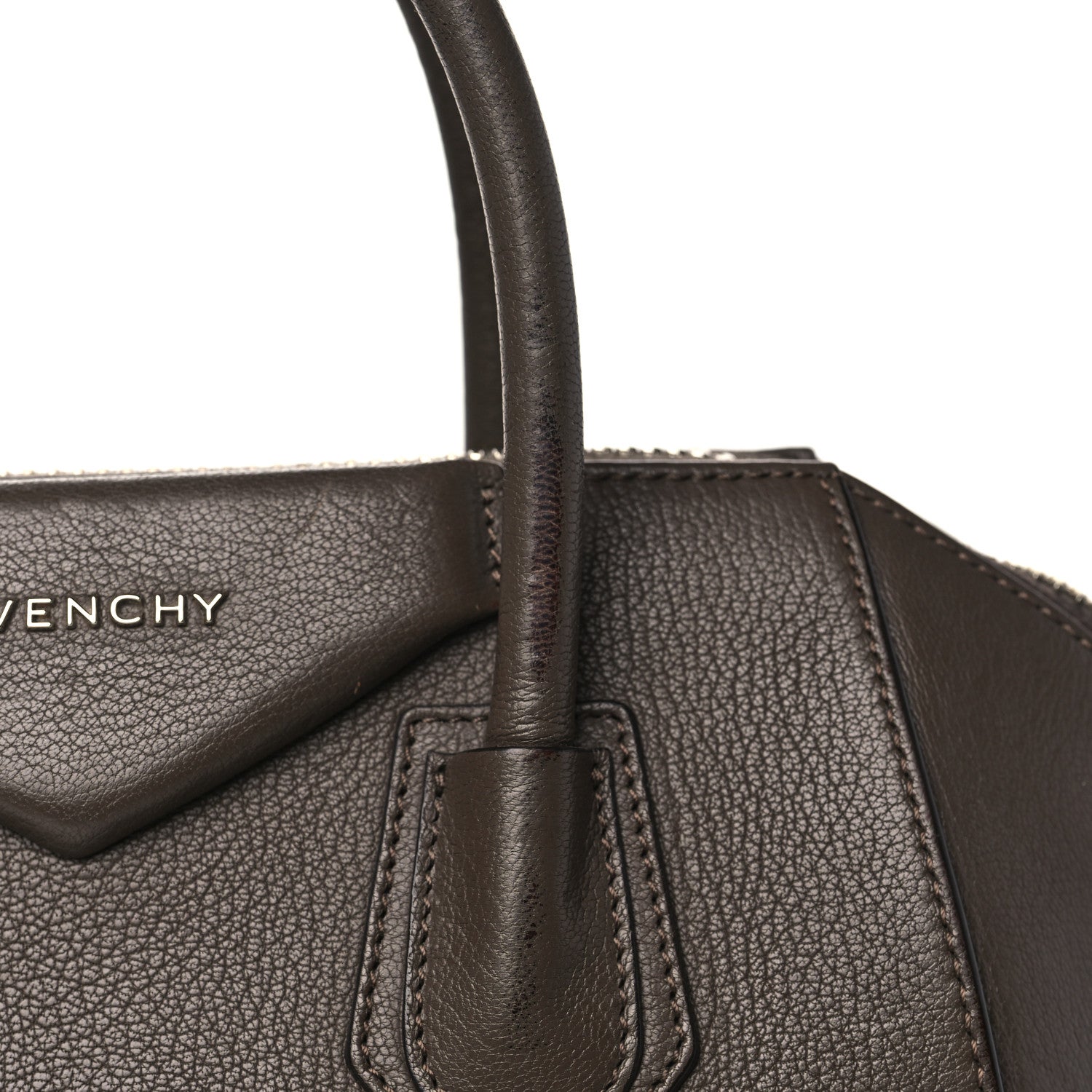 Givenchy Sugar Goatskin Small Antigona Heather Grey 10 of 16