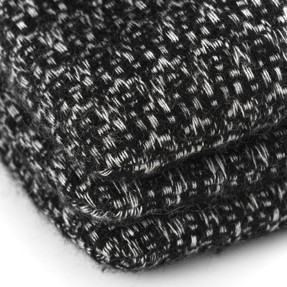 Chanel Sequin Tweed Icons Large Accordion 3 Flap Black 9 of 14