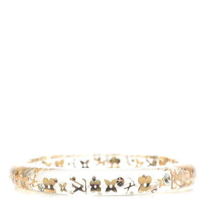 Louis Vuitton Resin Swarovski Medium Inclusion Bracelet PM Transparent 3 of 4
