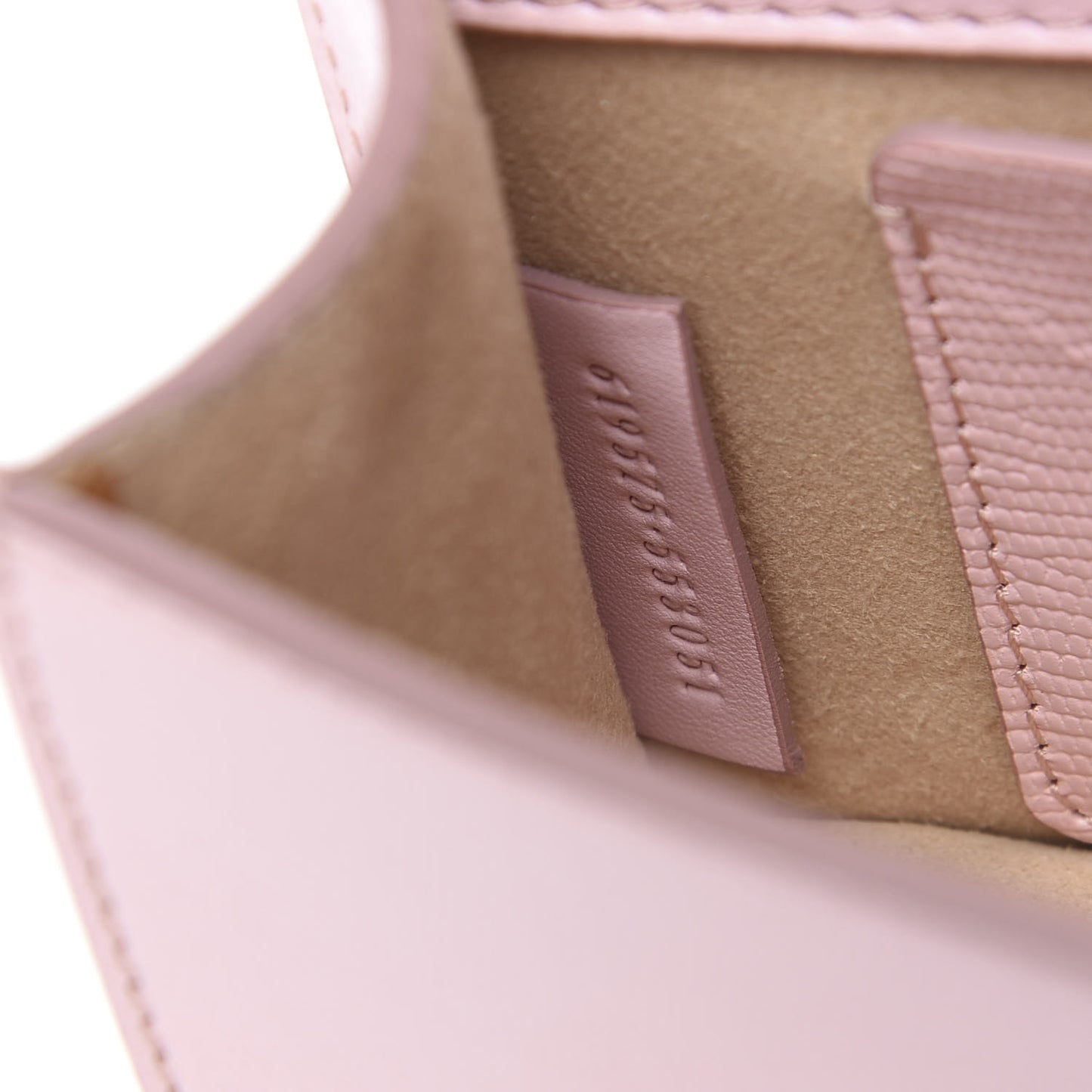 Lizard Embossed Calfskin Knuckle Crossbody