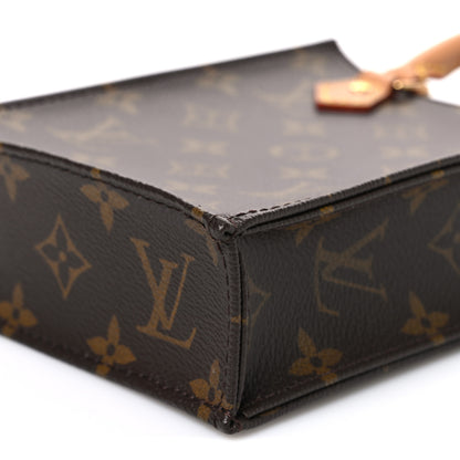 Louis Vuitton Monogram Petit Sac Plat 9 of 10
