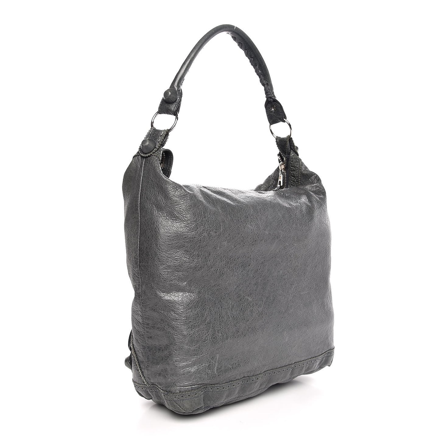 Agneau Giant Brogues Hardware Day Hobo Anthracite