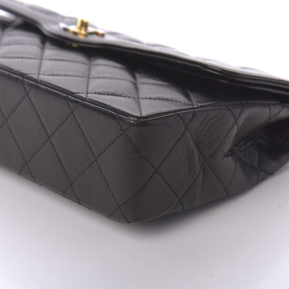 Chanel Lambskin Quilted Medium Double Flap Black 6 of 11
