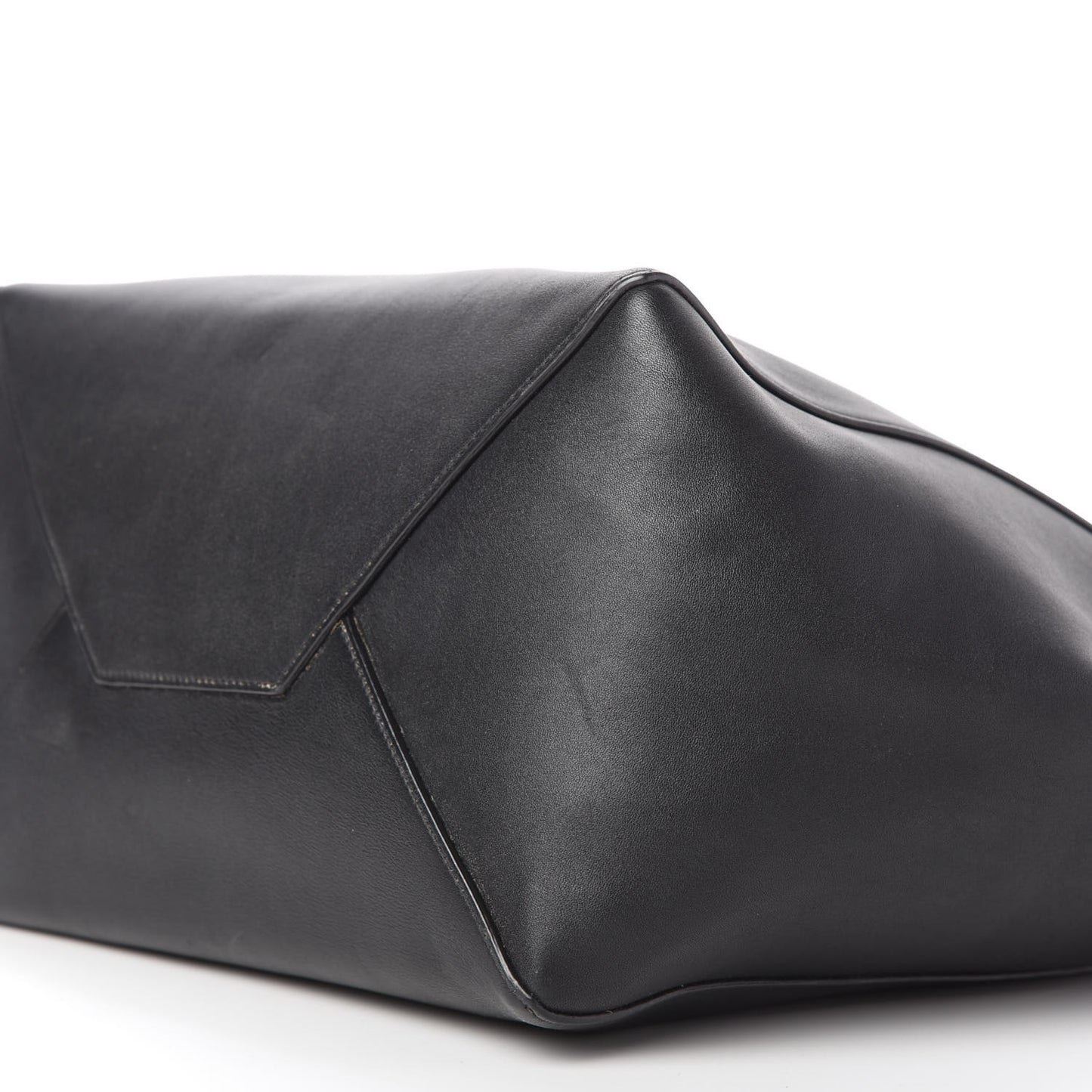 Smooth Calfskin Small Belt Cabas Phantom Black