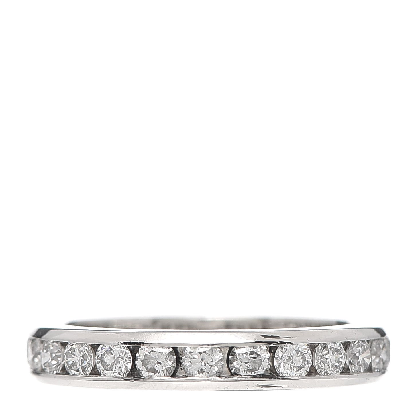 Platinum Diamond 3mm Wedding Band Ring 48 4.5