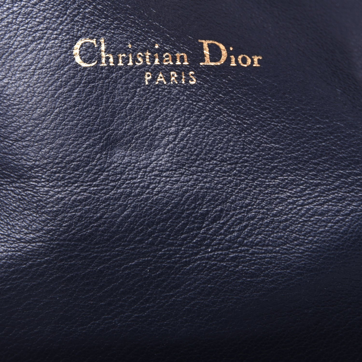Christian Dior Oblique Nano Saddle Chain Pouch Blue 6 of 11