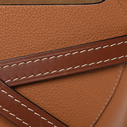 Loewe Grained Calfskin Small Gate Crossbody Bag Caramel Pecan 10 of 10