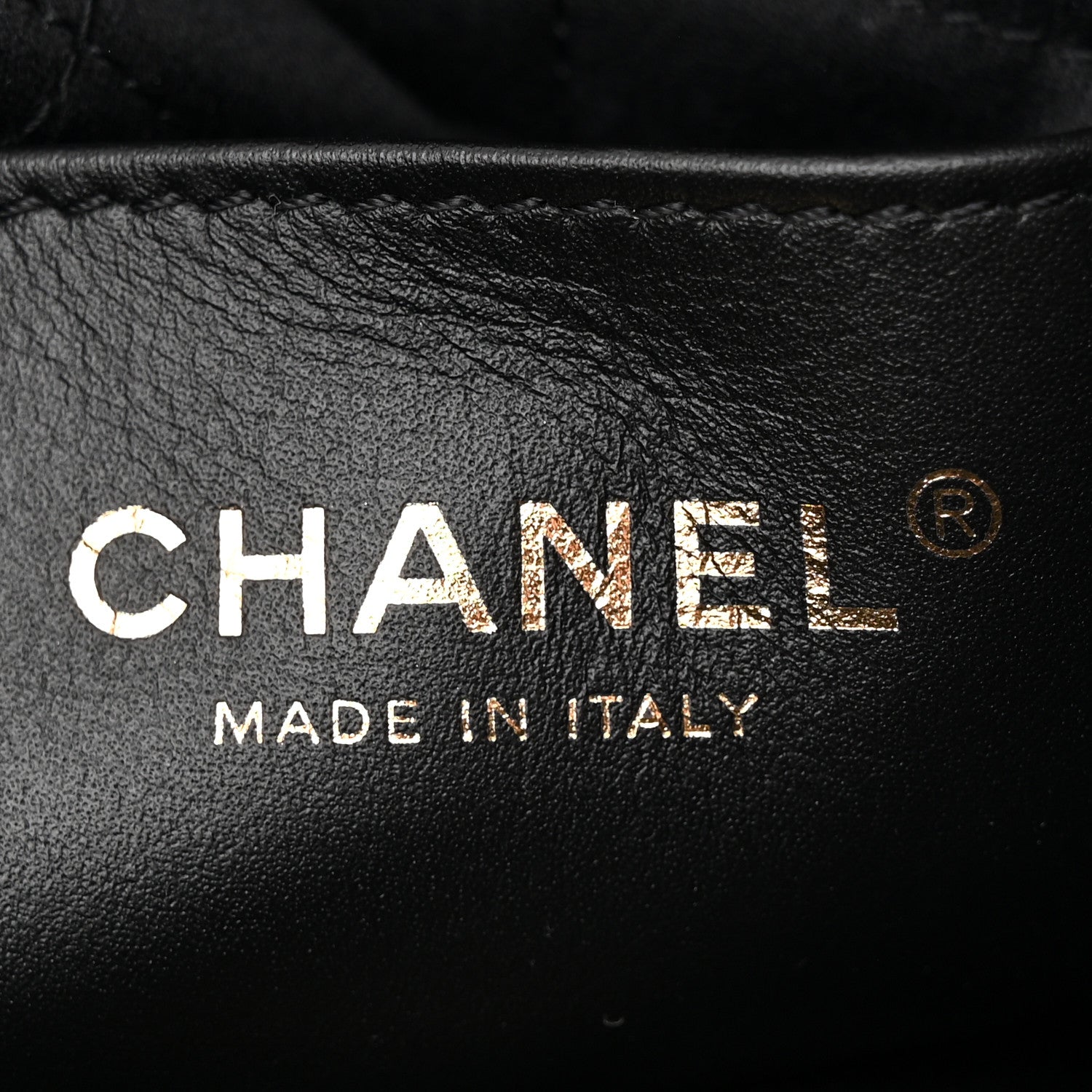 Chanel Shiny Crumpled Calfskin Quilted Pearl Mini Chanel 22 Black 6 of 11