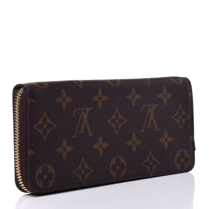 Louis Vuitton Monogram Clemence Wallet Fuchsia 2 of 4
