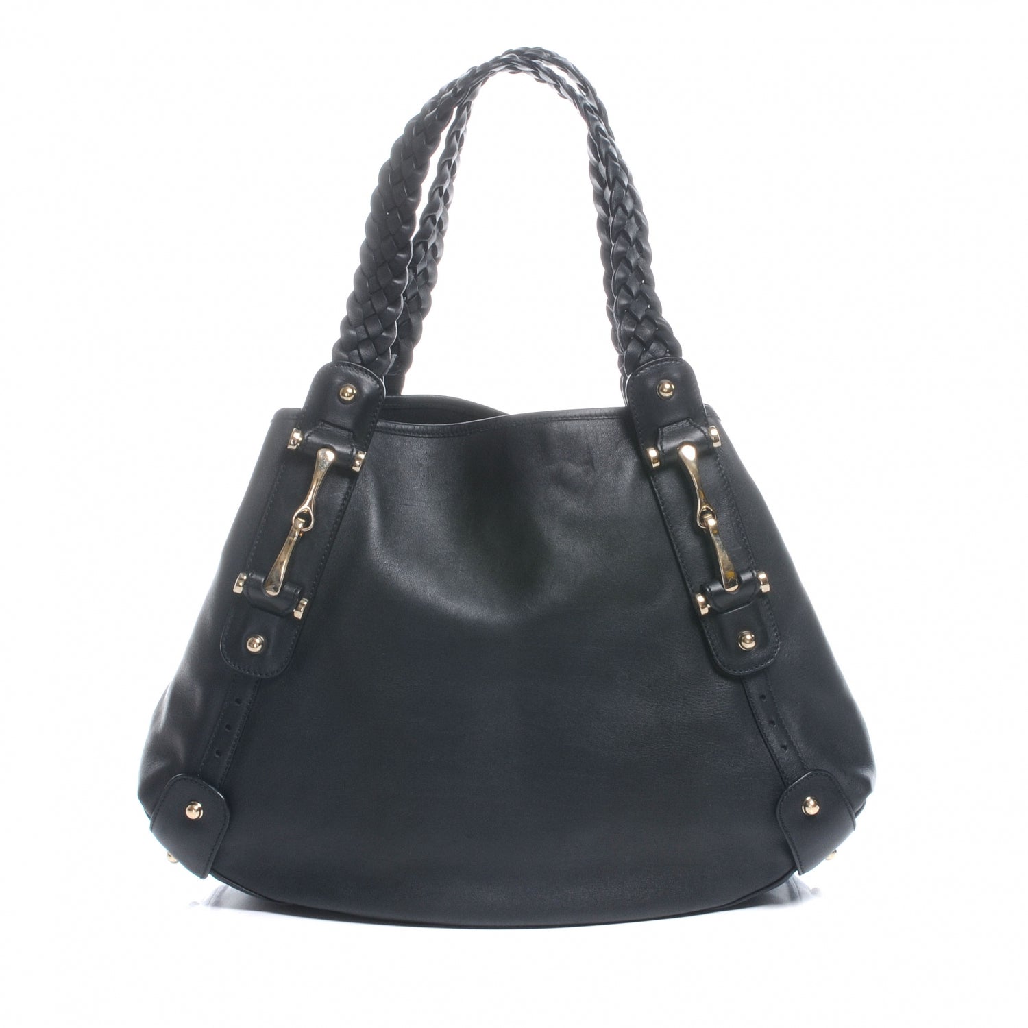 Gucci Leather Pelham Medium Hobo Black 1 of 7